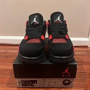 Size 12 retro 4 red thunder.